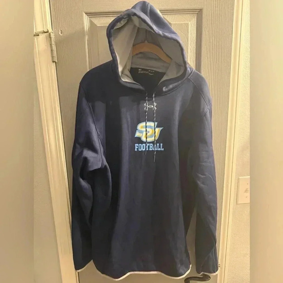 Under Armour loose Coldgear Southern University pullover hooded jacket size Med - Picture 1 of 11